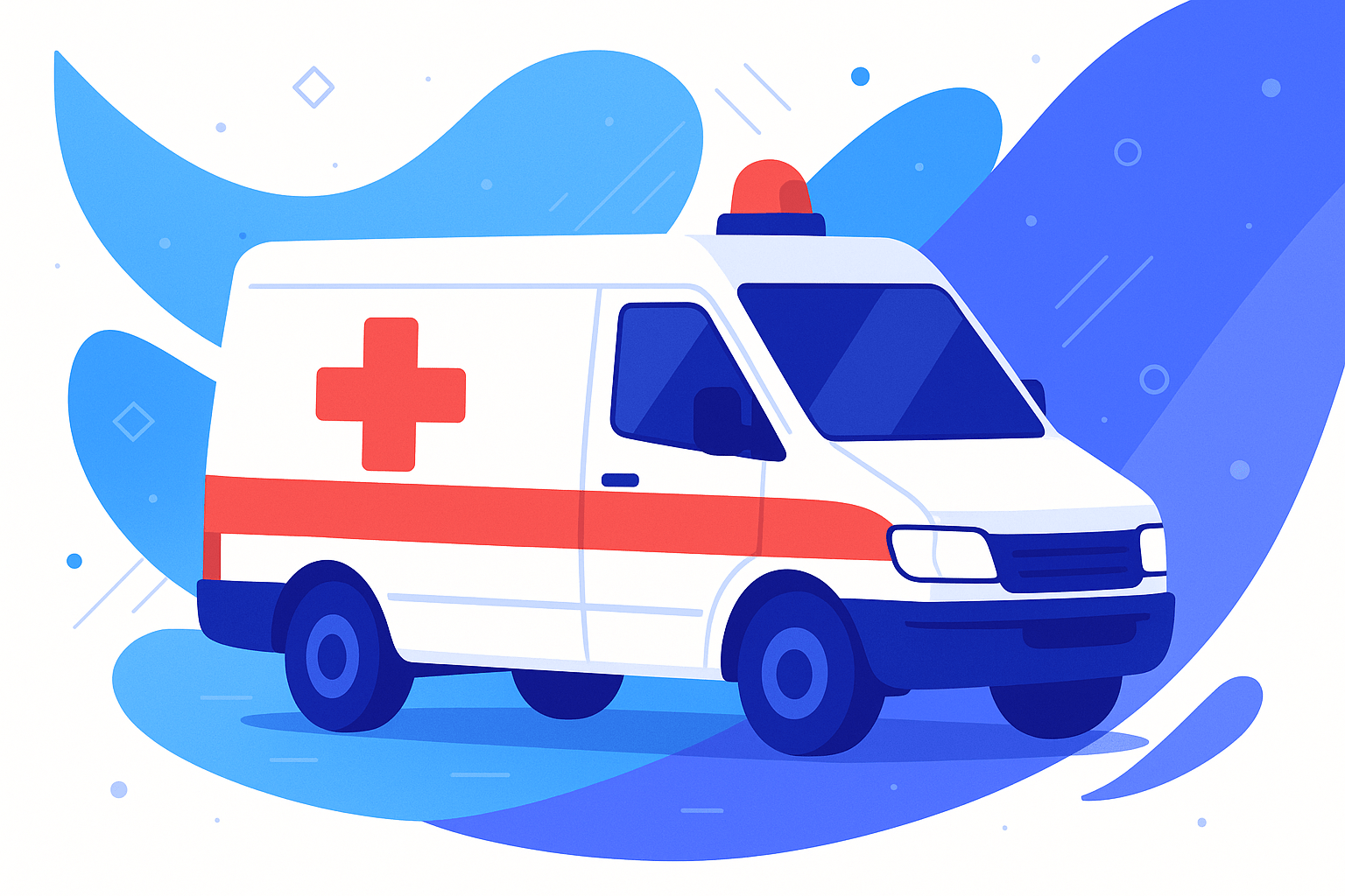 Ambulance Service Available 24H in Barcelona