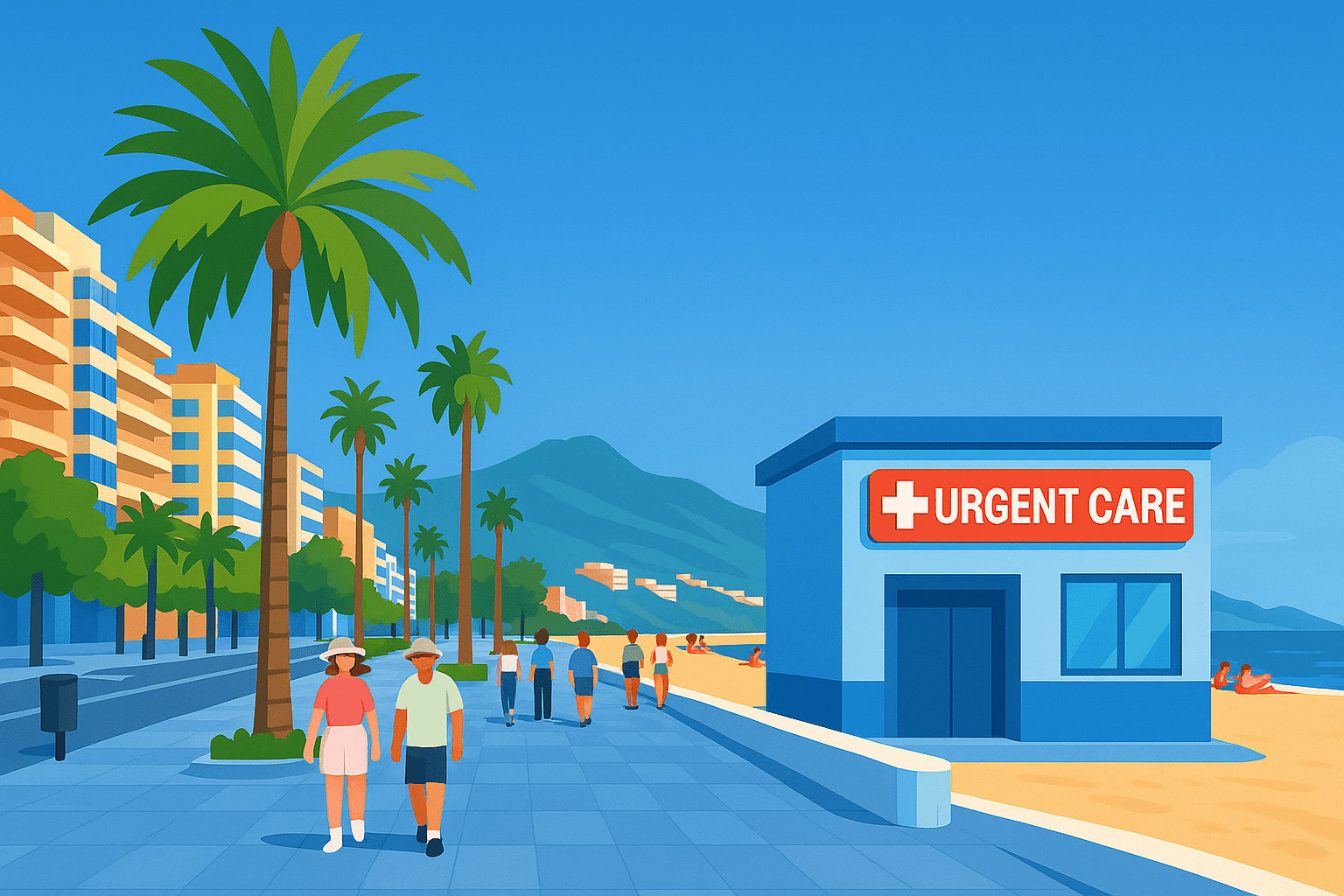 Englantia puhuvat lääkärit Fuengirolassa - 24h päivystyspalvelut turisteille