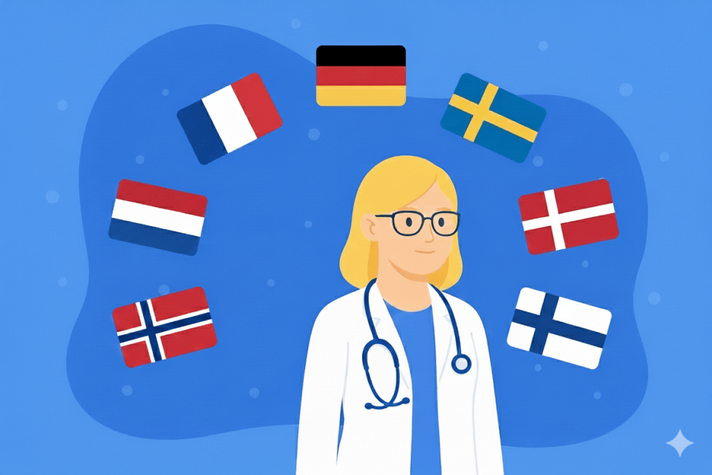 Internationaler Arzt 24 Stunden in Ihrer Nähe