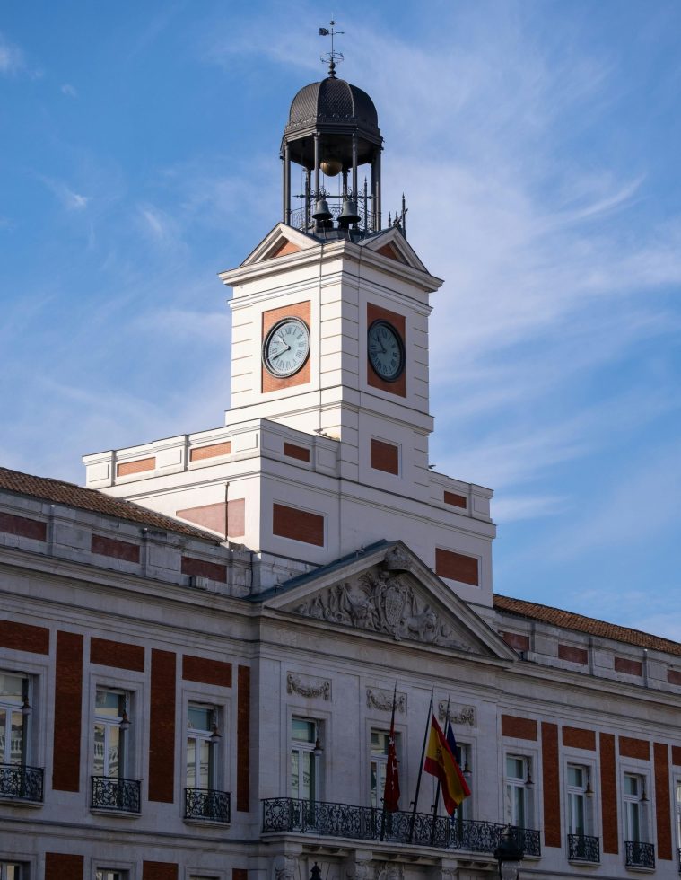 Ratusz Puerta del Sol.